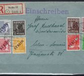 Berlin Mi 1 - 16 auf 2 dekorativen Belegen (CC