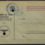 Sonderkommando SS. Zensurbrief "Geheim Reichssache", Lichtenfels