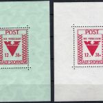 Lokalausgaben 1945-50, Storkow, Block 1 A / 2 A **