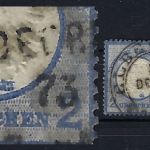 DR Brustschild, Mi 20 markantem PF, Farbpunkt …. nicht im Katalog