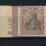 DR Germania, Mi 76 * mit Erstfalz, HAN: H 1446, einwandfrei