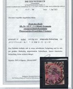 DR Germania Mi 151 Y ° mit FFA Weinbuch BPP, Vollstempel