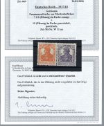 P) DR germania, ZD W 11 aa ** einwandfrei, Befund Bauer BPP, ME 750€