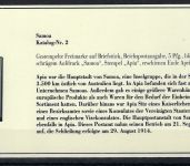 Deutsche Kolonien, Posten **/*/° auf Steckkarten, ME ca. 380€