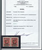 Memel / Klaipeda, Mi 231 III / 231 II * mit Gummi, FFA Huzlmans BPP