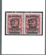 Memel / Klaipeda, Mi 231 III / 231 II * mit Gummi, FFA Huzlmans BPP