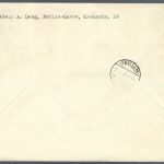 SBZ Handstempel, Bezirk 3, Mi 166 I-181 I mit 179Ia, Satzbrief