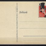 Feldpost-Spottbrief „Chamberlain“ Wert keinen Pfennig, ungebraucht