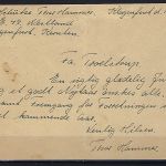 Feldpost Dänischer SS-Schütze „Westland“ 1941, Zensur