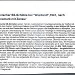 Feldpost Dänischer SS-Schütze „Westland“ 1941, Zensur