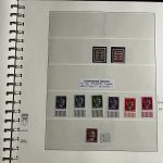 Lokalausgaben 1945 **/°/Briefe, meist ** Sammlung im Lindner Vordruck