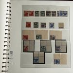 Lokalausgaben 1945 **/°/Briefe, meist ** Sammlung im Lindner Vordruck