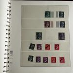 Lokalausgaben 1945 **/°/Briefe, meist ** Sammlung im Lindner Vordruck