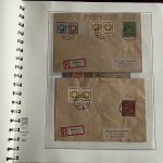 Lokalausgaben 1945 **/°/Briefe, meist ** Sammlung im Lindner Vordruck