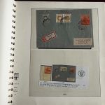 Lokalausgaben 1945 **/°/Briefe, meist ** Sammlung im Lindner Vordruck