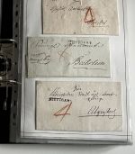 AD Württemberg, Briefposten, dabei Mi 3, 4a BPP, 4 b BPP……