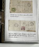 AD Württemberg, Briefposten, dabei Mi 3, 4a BPP, 4 b BPP……