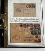 AD Württemberg, Briefposten, dabei Mi 3, 4a BPP, 4 b BPP……