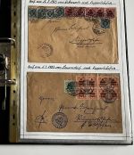 AD Württemberg, Briefposten, dabei Mi 3, 4a BPP, 4 b BPP……