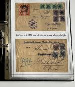 AD Württemberg, Briefposten, dabei Mi 3, 4a BPP, 4 b BPP……