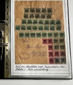 AD Württemberg, Briefposten, dabei Mi 3, 4a BPP, 4 b BPP……