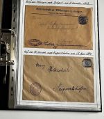 AD Württemberg, Briefposten, dabei Mi 3, 4a BPP, 4 b BPP……