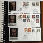 Berlin 1948-90 **/*/Briefe, gepflegte Sammlung in 2 Ringbindern