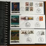 Berlin 1948-90 **/*/Briefe, gepflegte Sammlung in 2 Ringbindern