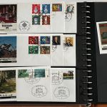 Berlin 1948-90 **/*/Briefe, gepflegte Sammlung in 2 Ringbindern