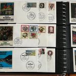 Berlin 1948-90 **/*/Briefe, gepflegte Sammlung in 2 Ringbindern