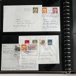 Berlin 1948-90 **/*/Briefe, gepflegte Sammlung in 2 Ringbindern