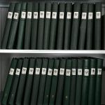 Bund 1949-1993**/gest./Briefe, Spezialsammlung, mit Posthorn H-Bl. 1-2