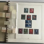 Bund 1949-1993**/gest./Briefe, Spezialsammlung, mit Posthorn H-Bl. 1-2