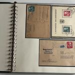 Bund 1949-1993**/gest./Briefe, Spezialsammlung, mit Posthorn H-Bl. 1-2