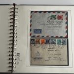 Bund 1949-1993**/gest./Briefe, Spezialsammlung, mit Posthorn H-Bl. 1-2