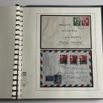 Bund 1949-1993**/gest./Briefe, Spezialsammlung, mit Posthorn H-Bl. 1-2