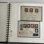 Bund 1949-1993**/gest./Briefe, Spezialsammlung, mit Posthorn H-Bl. 1-2