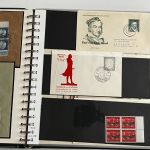 Bund 1949-1993**/gest./Briefe, Spezialsammlung, mit Posthorn H-Bl. 1-2