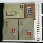Bund 1949-1993**/gest./Briefe, Spezialsammlung, mit Posthorn H-Bl. 1-2