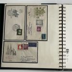 Bund 1949-1993**/gest./Briefe, Spezialsammlung, mit Posthorn H-Bl. 1-2