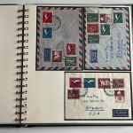 Bund 1949-1993**/gest./Briefe, Spezialsammlung, mit Posthorn H-Bl. 1-2