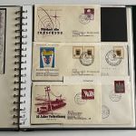 Bund 1949-1993**/gest./Briefe, Spezialsammlung, mit Posthorn H-Bl. 1-2