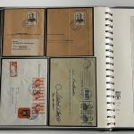 Bund 1949-1993**/gest./Briefe, Spezialsammlung, mit Posthorn H-Bl. 1-2