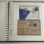 Bund 1949-1993**/gest./Briefe, Spezialsammlung, mit Posthorn H-Bl. 1-2