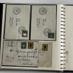 Bund 1949-1993**/gest./Briefe, Spezialsammlung, mit Posthorn H-Bl. 1-2