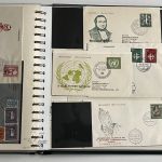 Bund 1949-1993**/gest./Briefe, Spezialsammlung, mit Posthorn H-Bl. 1-2