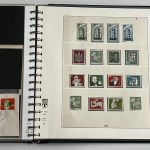 Bund 1949-1993**/gest./Briefe, Spezialsammlung, mit Posthorn H-Bl. 1-2