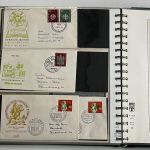 Bund 1949-1993**/gest./Briefe, Spezialsammlung, mit Posthorn H-Bl. 1-2