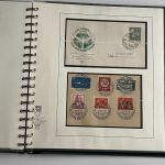 Bund 1949-1993**/gest./Briefe, Spezialsammlung, mit Posthorn H-Bl. 1-2