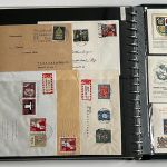 Bund 1949-1993**/gest./Briefe, Spezialsammlung, mit Posthorn H-Bl. 1-2